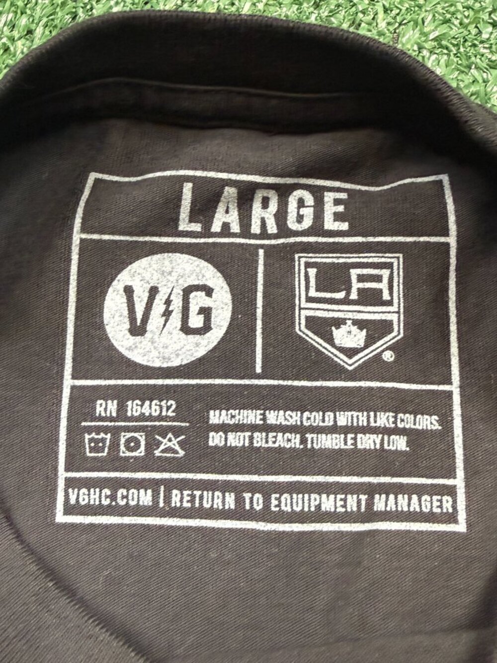 LA Kings x Violent Gentlemen Skull Long Sleeve XL Black VGHC Shirt Long Sleeves - Picture 5 of 5